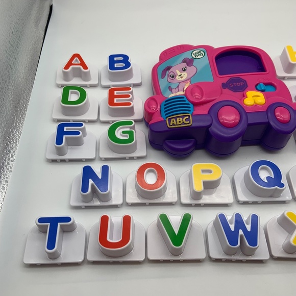 Leap Frog School Bus Fridge Phonics Talking Learning Toy & Letters - Picture 3 of 11